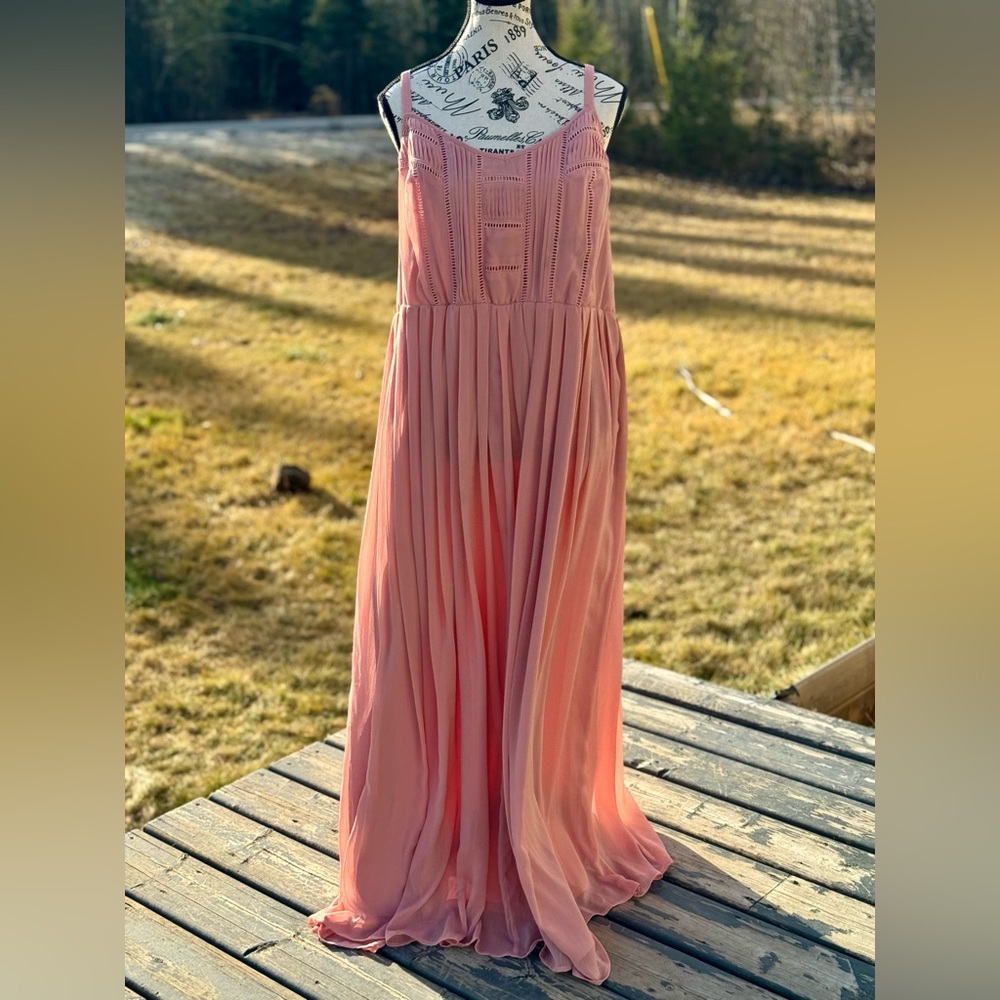Torrid Light Pink Maxi Dress